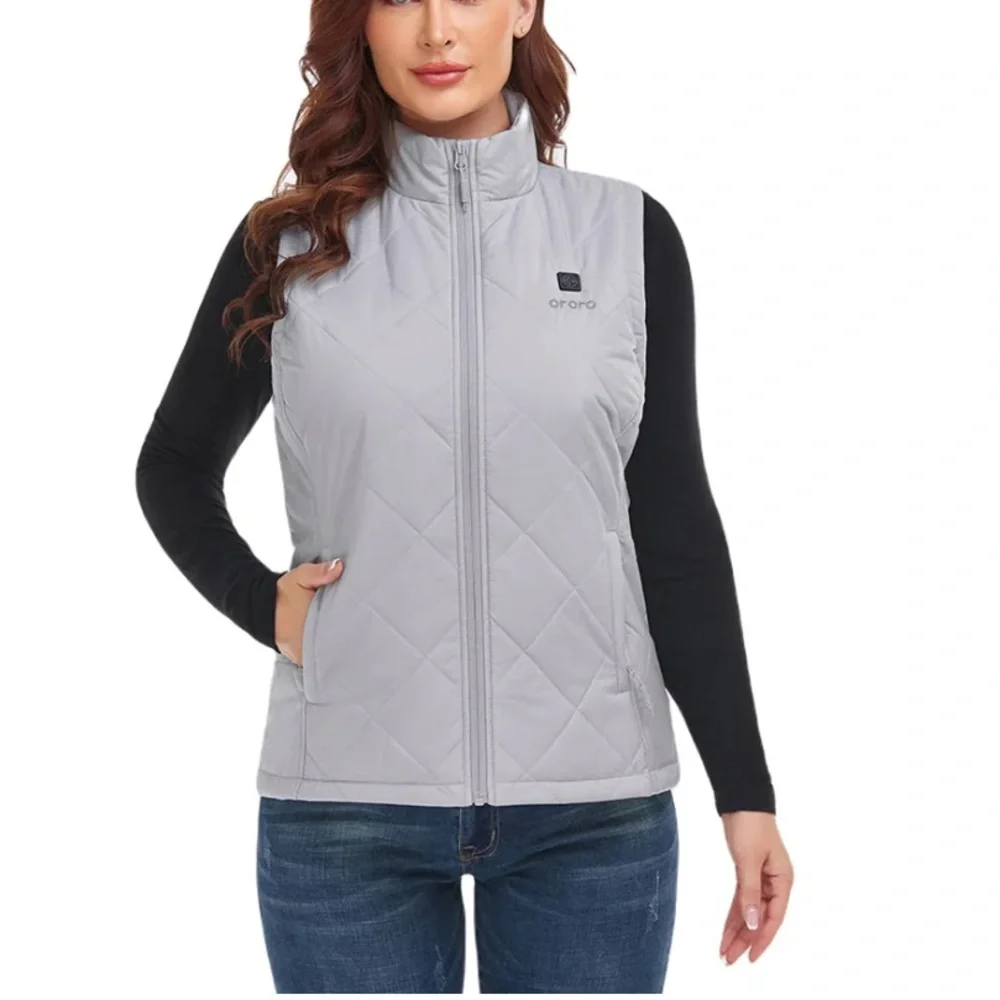 Ororo heated quilted vest - Picture 4 of 10
